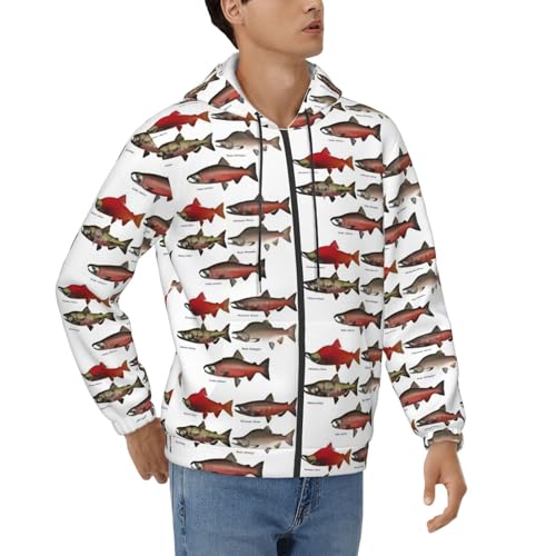 Sweat à capuche saumon homme résout le froid du voyage quotidien