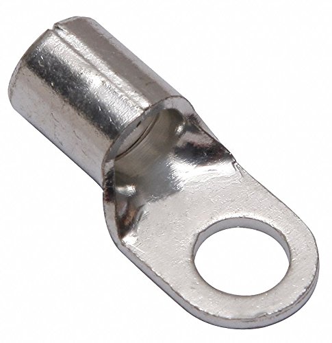 BURNDY 6 AWG One-Hole Lug Compression Connector, YAD, None - pkg. of 10