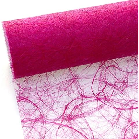 Chemin de Table Sizoweb Rose Fuchsia Cover
