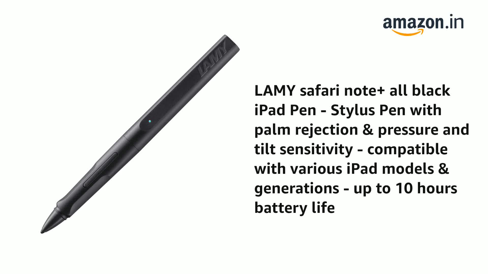 Lamy Safari Note+ Steel Black IPad Pen - Stylus Pen Qatar Lamy Safari ...