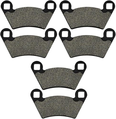 Plaquettes de frein pour moto Polaris Ranger TM XP 500 4x4 2x4 tripack