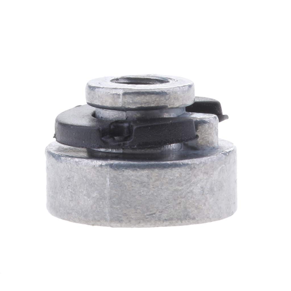 Dadi Montaggio Sella Moto In Alluminio - Filettatura 1/4-20, Per Harley Sportster 1996-2017, 2 Pezzi - Foto 2