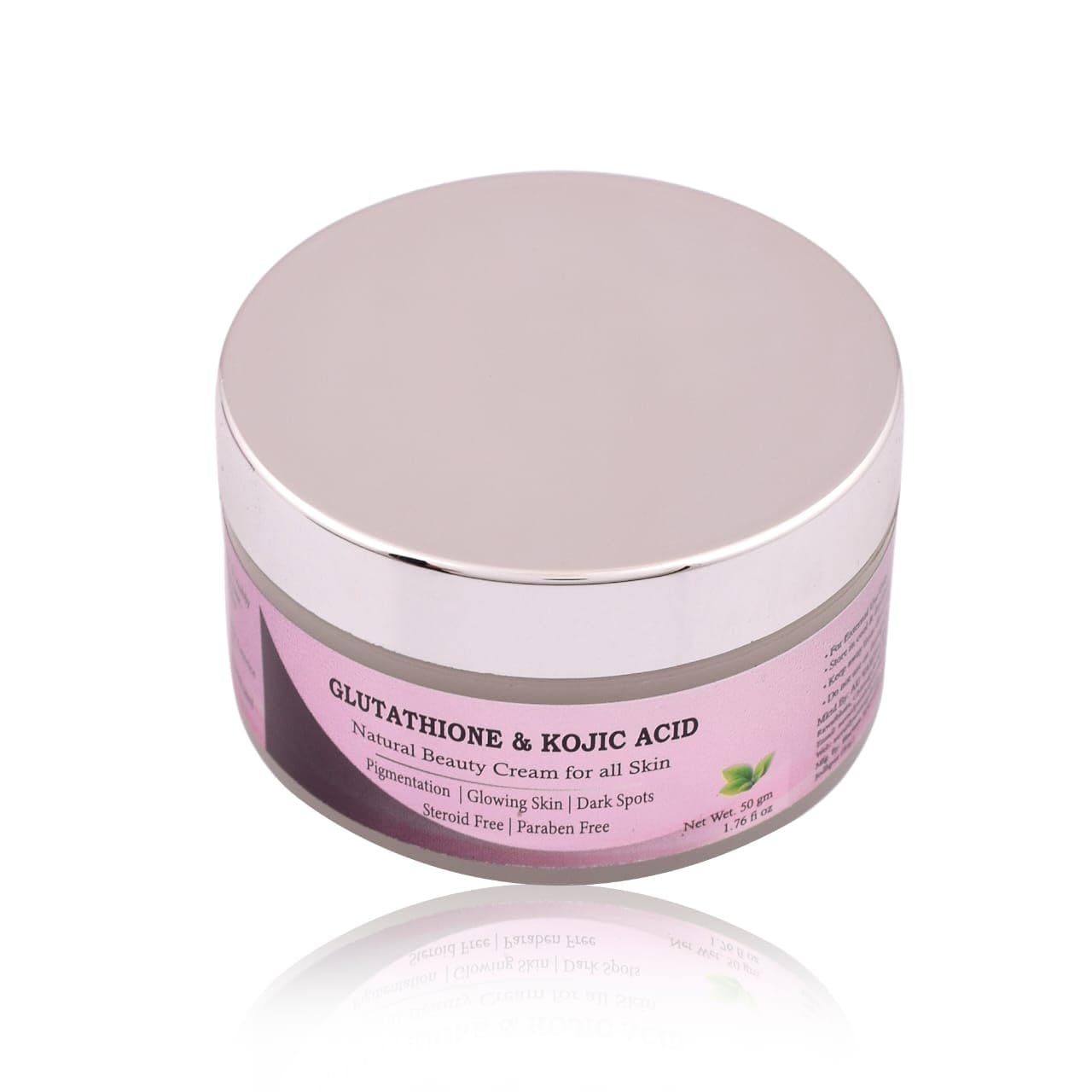 vaidyaglow glutathione skin whitening Vaidyaglow Glutathione, kojicacid, Vitamin C Natural Beauty Cream cream  (pack of 2) For Glowing & Clear Skin | Paraben Free, Steroid Free