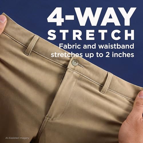 Image of Haggar Sport Men's Travel Performance Pant, Straight Fit