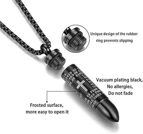 Miniatura 5 de Collar de urna, collar de urna de cremación para cenizas, colgante conmemorativo de recuerdo celta, joyería de urna impermeable, medallón de acero