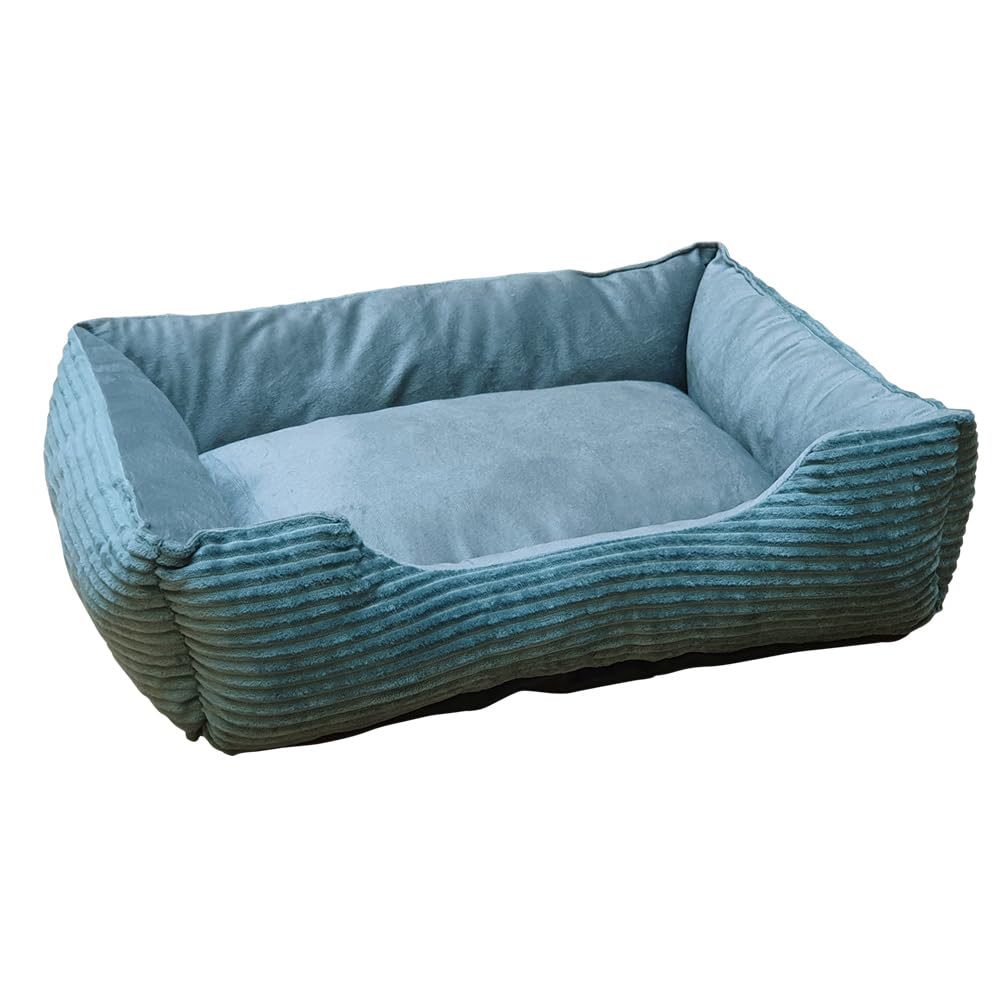 Nobby 61948 Classic Hina - Letto confortevole, rettangolare, colore: grigio scuro, 80 x 70 x 22 cm