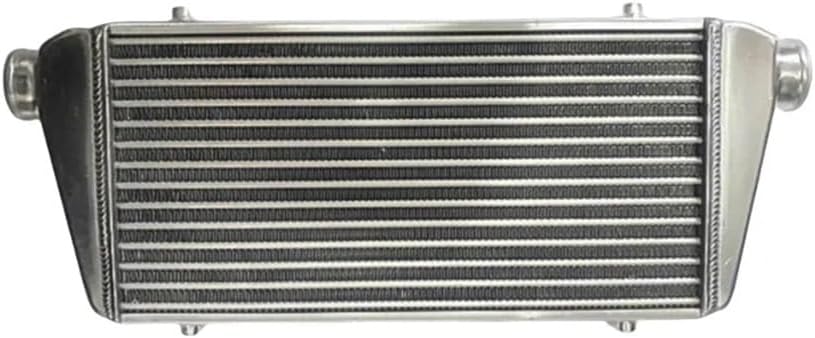Universal Front Mount 2.25" 57mm Inlet Outlet Aluminum Intercooler Express Logistics