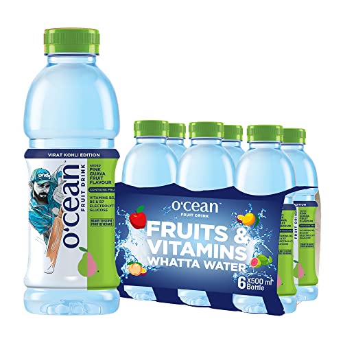 Image of Ocean Fruit Drink Pink Guava 500 ML (Pack of 6)