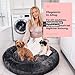 Wahre Tierliebe Orthopädisches Hundebett Deluxe für Kleine bis Große Hunde - Made in Germany - Waschbar & Formstabil - Flauschiges Hundekörbchen mit Hohem Rand für Sicherheit & Geborgenheit