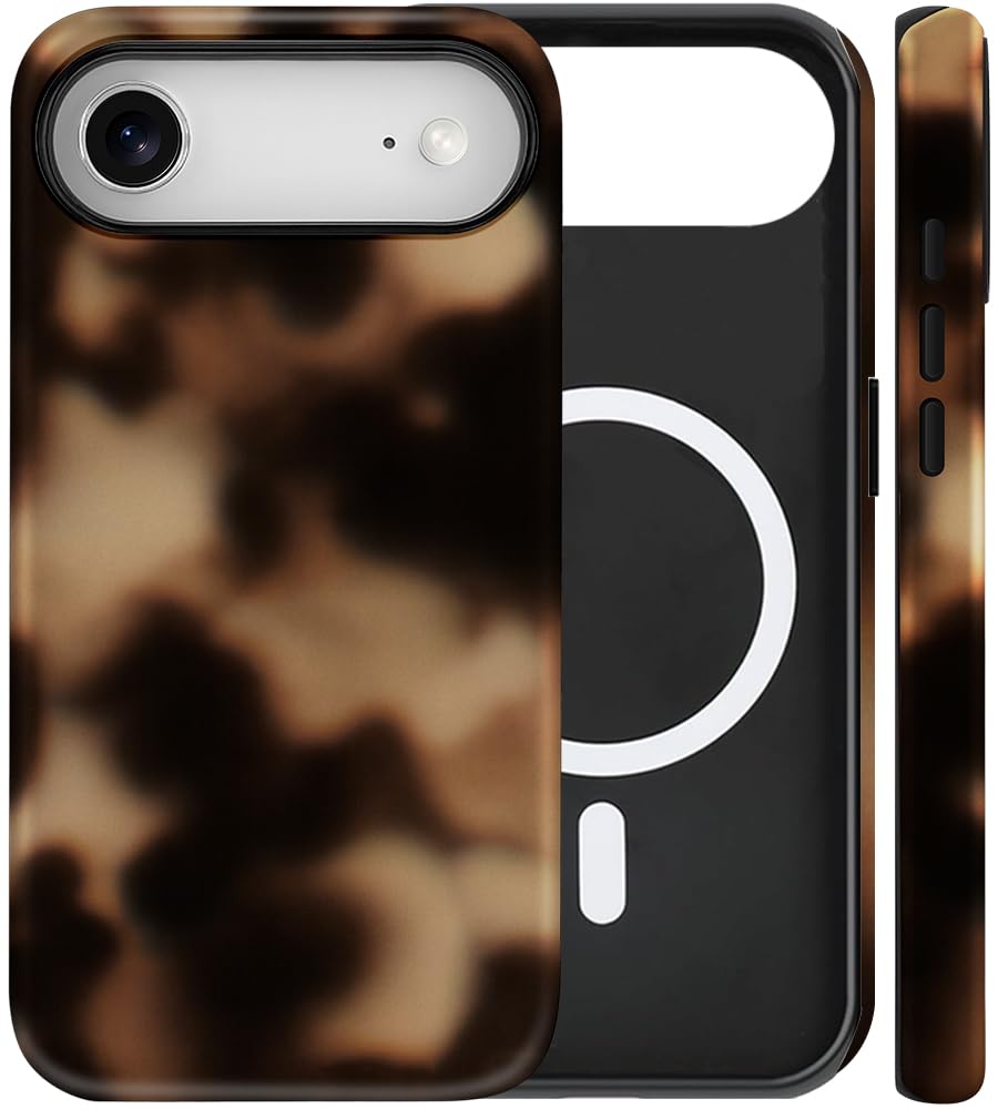 Photo 1 of flewfun Magnetic for iPhone 17 Air Tortoise Shell Case