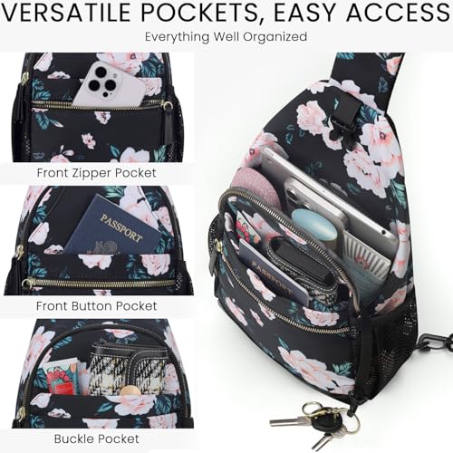 Image of Vankor Small Crossbody Purses Bags for Women Men Travel, Chest Sling Bag Women Casual Cross Body Bag for Woman Sling Backpack