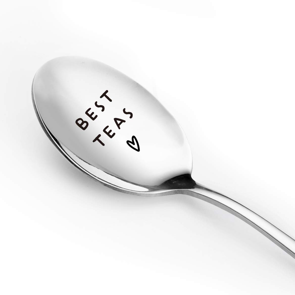 Best Friendship Spoon for Friends Women Girls Besties - Funny Best Teas Spoon Engraved for Tea Lovers - Cute Tea Spoon for Best Friend - Perfect for Birthday/Valentine/Christmas