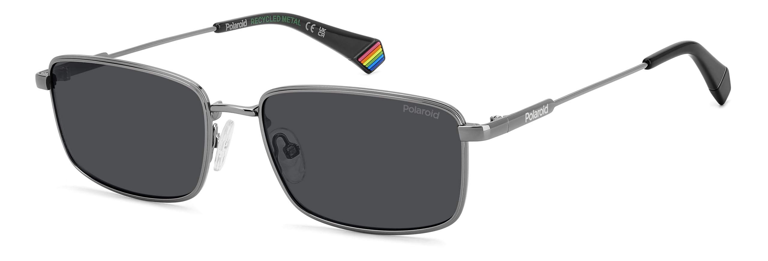 POLAROID Okulary unisex dla dorosłych, Ciemny ruteński, 56/17/145