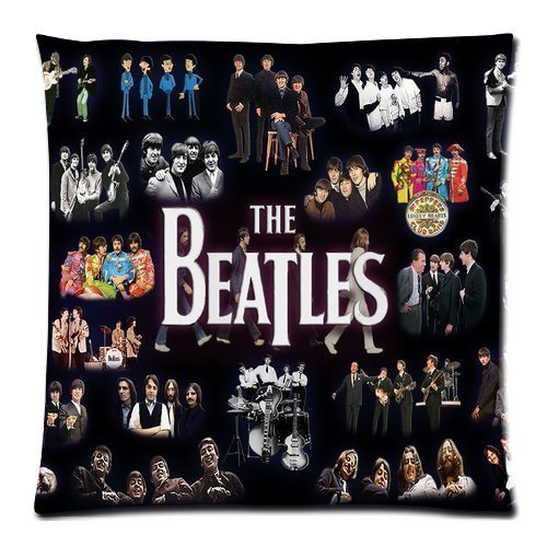 65 PPCC Custom The Beatles Home Decorative Soft Throw Pillowcase Cushion Custom Pillow Case Cover Protecter with Zipper… - Les Beatles, Paul McCartney, John Lennon, RIngo Starr, George Harrison 65 PPCC Custom The Beatles Home Decorative Soft Throw Pillowcase Cushion Custom Pillow Case Cover Protecter with Zipper…