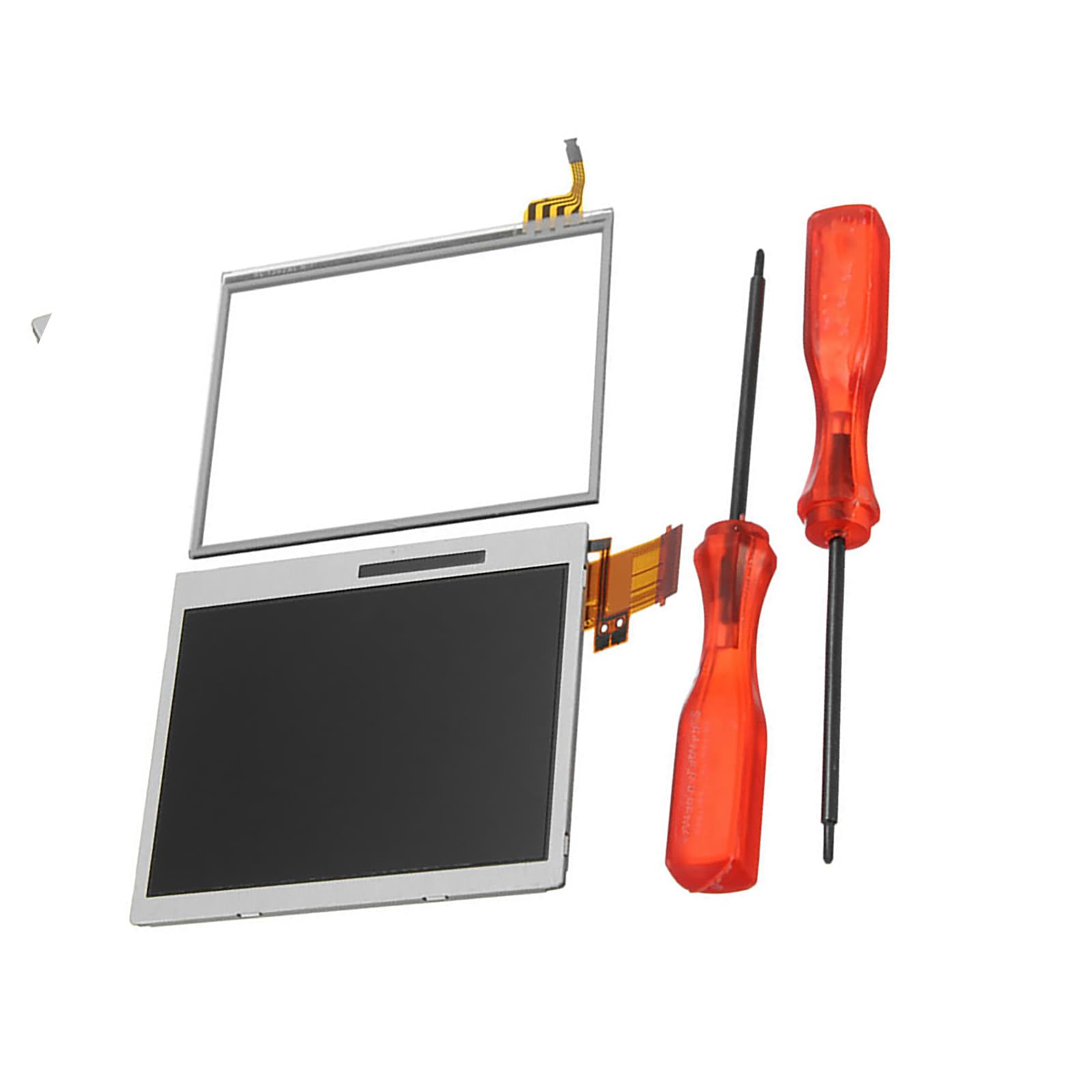 CHICHIYANG Écran tactile LCD inférieur pour Nintendo DS Lite DSL NDSL, écran de remplacement de la console