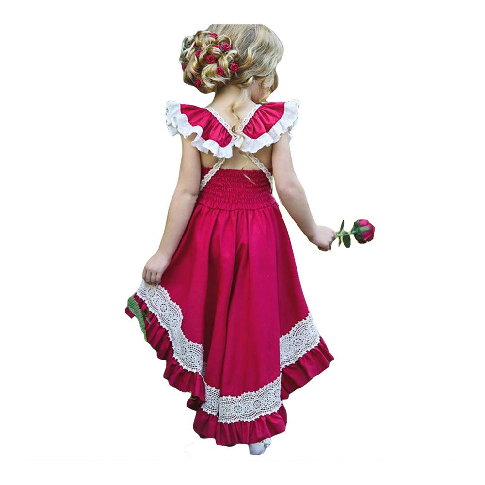 Red Flower Girls Dresses The Dress Shop