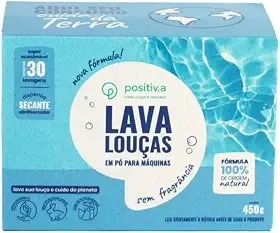 Lava Louças em Pó para Máquinas 450g - positiv.a eco