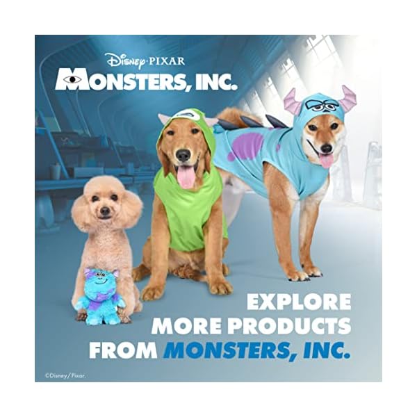 Disney for pets halloween monsters inc. Sulley costume for dogs - halloween costumes for dogs - sulley dog costume - officially licensed disney dog halloween costume, blue, medium (ff22989) - image 8