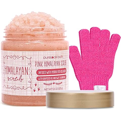 Puresoak Bath Himalayan Salt Scrub Set Cover