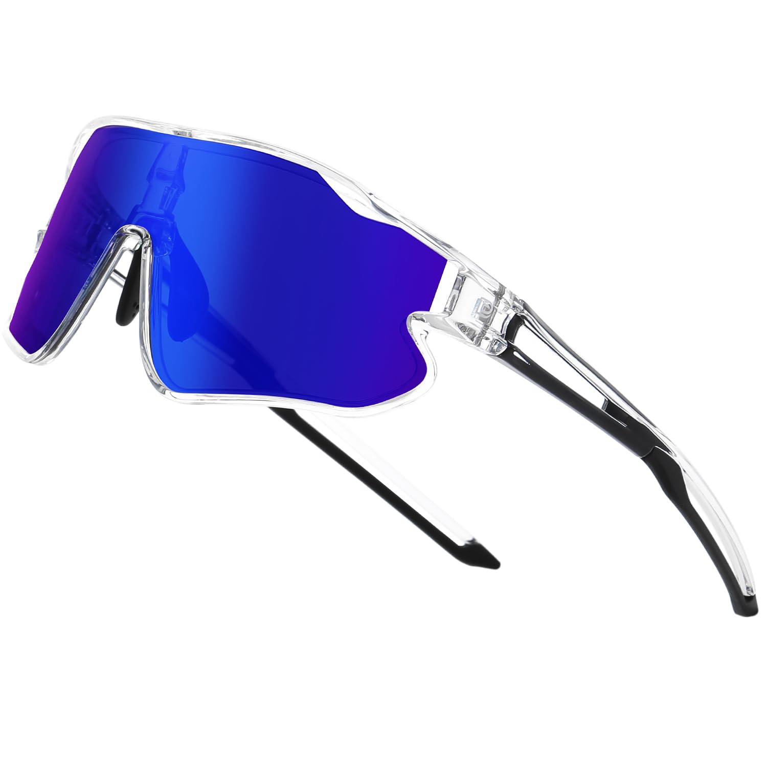 DUCO Kinder Sonnenbrille Jugend Baseball Sonnenbrille Leicht TR90 Rahmen UV400 Sport Radfahren Sonnenbrillen für Jungen Mädchen DK268