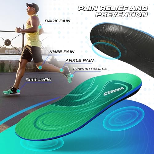 Plantillas ortopédicas soporte arco alto para fasciitis plantar miniatura 2