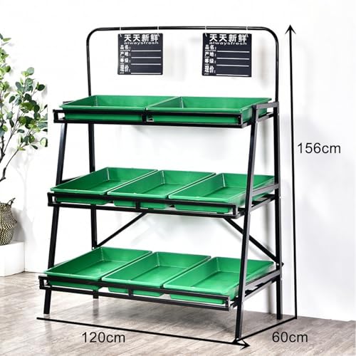 Étagère de rangement en métal pour vente à emporter et commerce - 2