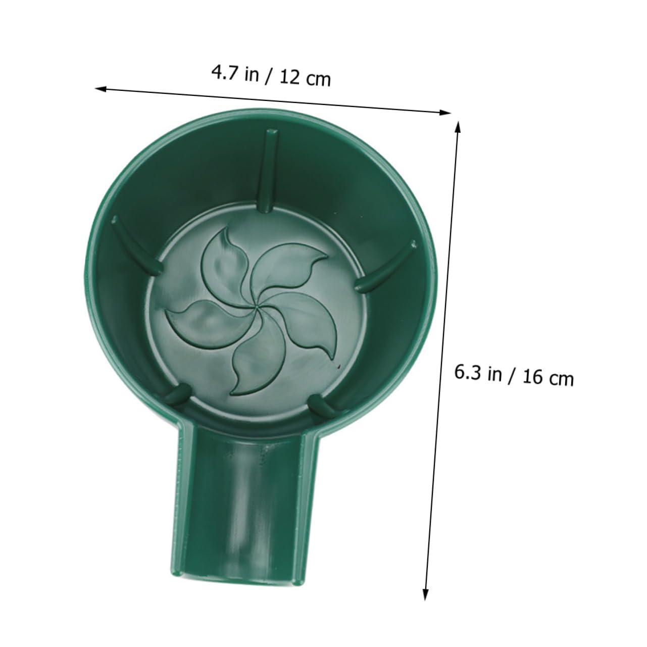 Healeved Bol De Rasage En Plastique Vert Avec Design Profond Et Antidérapant, Idéal Pour À Barbe Et Mousse À Raser, Portable Et Pratique Pour Usage À Domicile Ou En Voyage