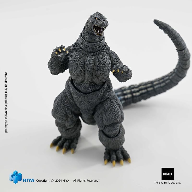 Hiyatoys HIYA Exquisite Basic Series None Scale 7 Inch Godzilla vs. King Ghidorah Heat Ray Godzilla Hokkaido Ver. Action Figure - Image 4