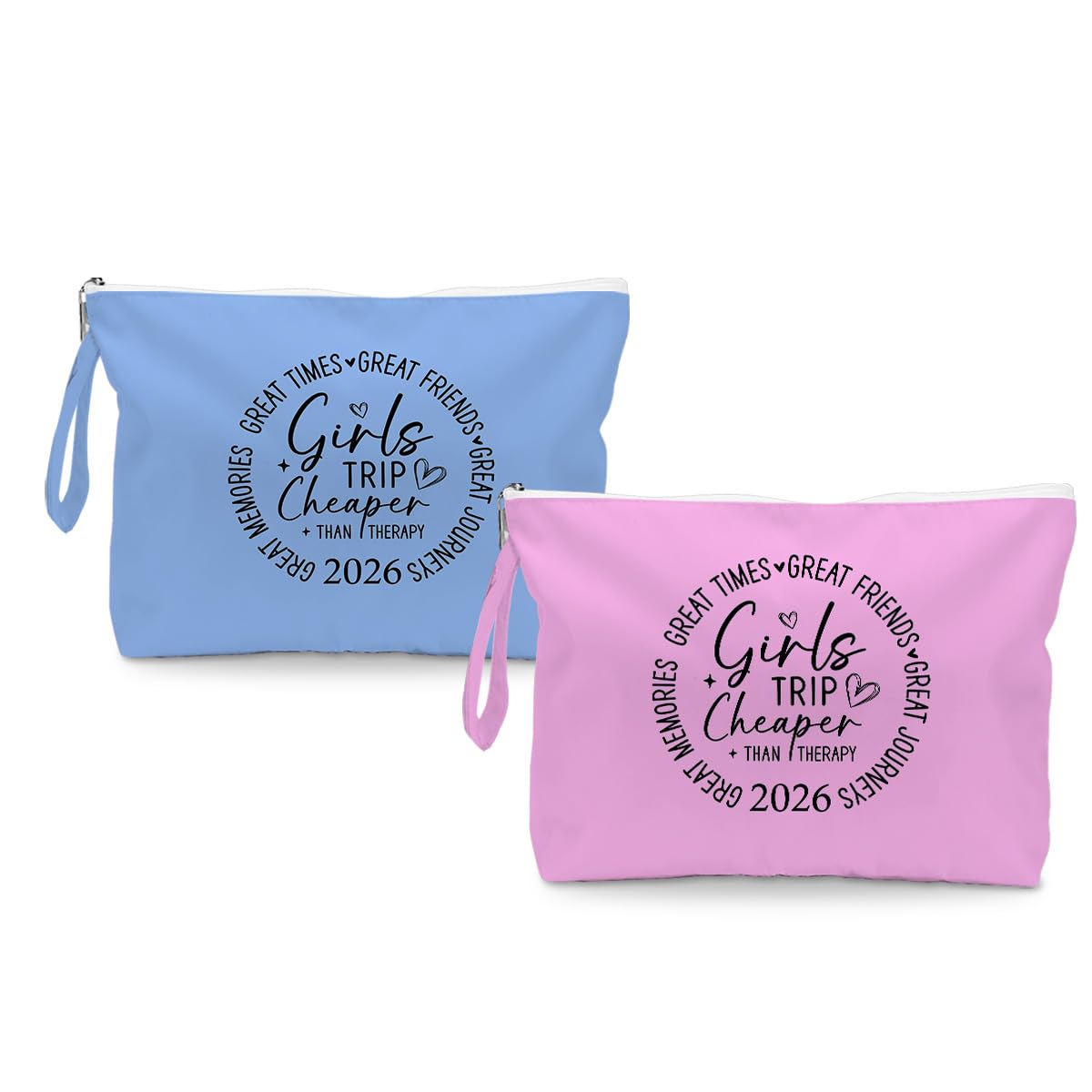 Fokongna 2PCS Girls Trip Gifts Wet Bag Wet Dry Bag Beach Bag Favors for Swimsuit Toiletry Bag Travel Essentials For Women, Beach Travel Gym Wet Dry