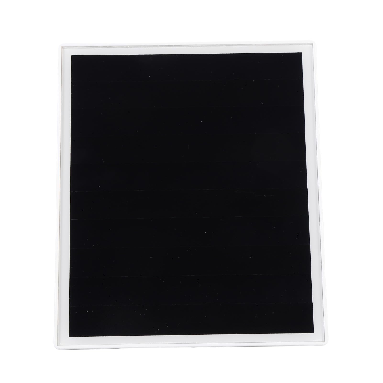 Generic Pannello Solare per Telecamera di Sicurezza Caricatore Monocristallino da 6 W per Uso Esterno Design Resistente Alla Pioggia 2 Pezzi