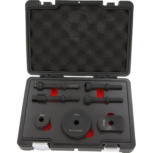 Image of Neilsen CT6413 7pcs Chrome-Molybdenum Air Impact Chisel Adaptor Set