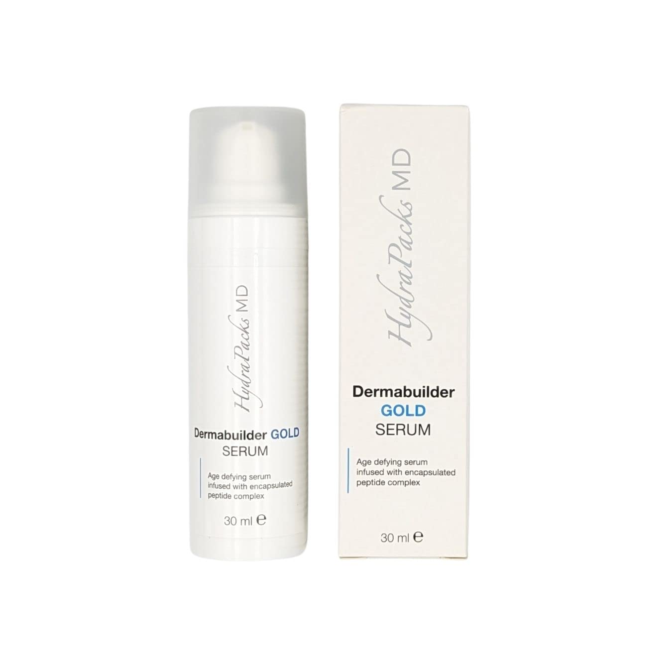 HydraPacks MDDermabuilder Gold Serum Age Defying and Rejuvenating Face Serum 30ml