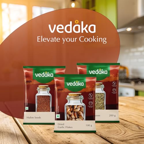 Image of Amazon Brand - Vedaka Dried Rosemary Leaves | 200 g | Provides a Profusion in Taste and Aroma| No Artificial Colours & Preservatives