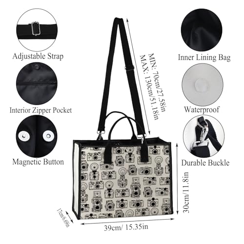 Bolso tipo Tote para cámara y accesorios fotográficos miniatura 3