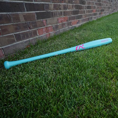 Rawlings | Torpedo Barrel I13 Maple Wood Baseball Bat | Big Stick Elite Collection | Mint/Pink | 33 inch - image 2