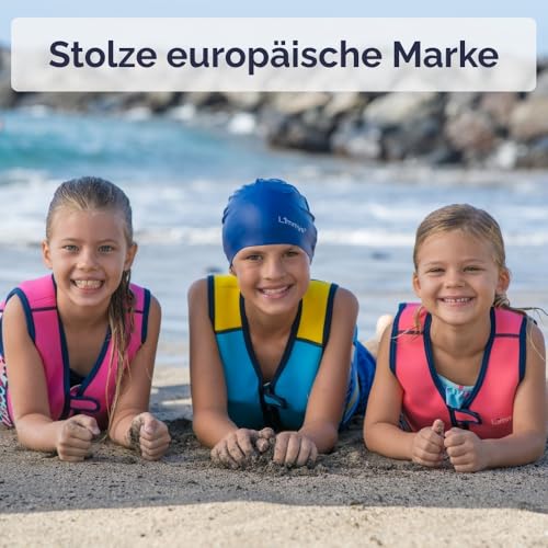 Limmys Premium Schwimmweste für Kinder – Moderne Schwimmhilfe für Jungen, Mädchen und Kleinkinder – Mit praktischer Tragetasche