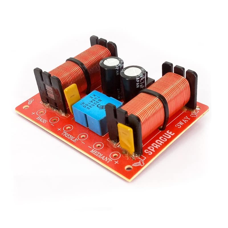 JINGERL 2 stcs 150W 3 Way Audio DIY SPREKER Crossover Filters Hifi Stereo Treble/Alto/Bass 1000Hz/5000Hz Frequentiedividers - Image 6