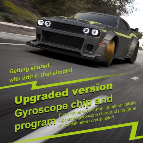 Image of Turbo Racing 1:76 Scale Drift RC Car with Gyro Mini Full Proportional RTR 2.4GHZ Remote Control with 2 Replaceable Body Shell (C65-GREY)