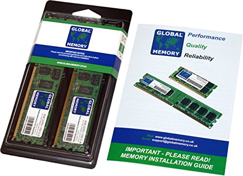 GLOBAL MEMORY 64 GB (2 x 32 GB) DDR4 2400 MHz PC4 – 19200 288-pin ECC Registered DIMM (RDIMM) Memoria RAM Kit per Servers/Workstations/schede Madri (8 Rank Kit Chipkill)