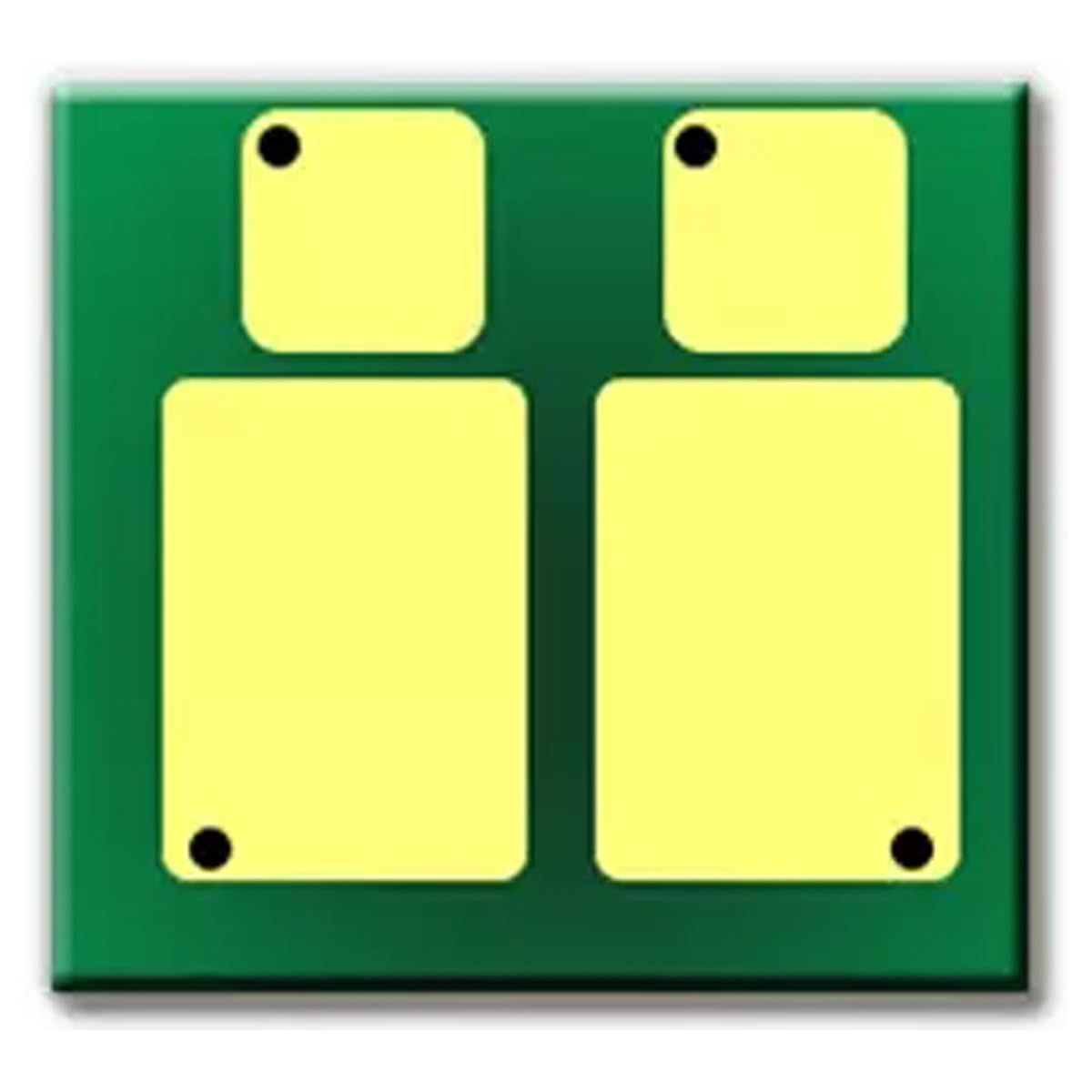 Toner Chip Reset Compatible with HP Color LaserJet Pro MFP W-2182 W-2192 W-2222 W 2182 W 2192 W 2222 W2183 W2193 W2223 W-2183 W-2193（Yellow W2192A 219A 1200Pages EUR）