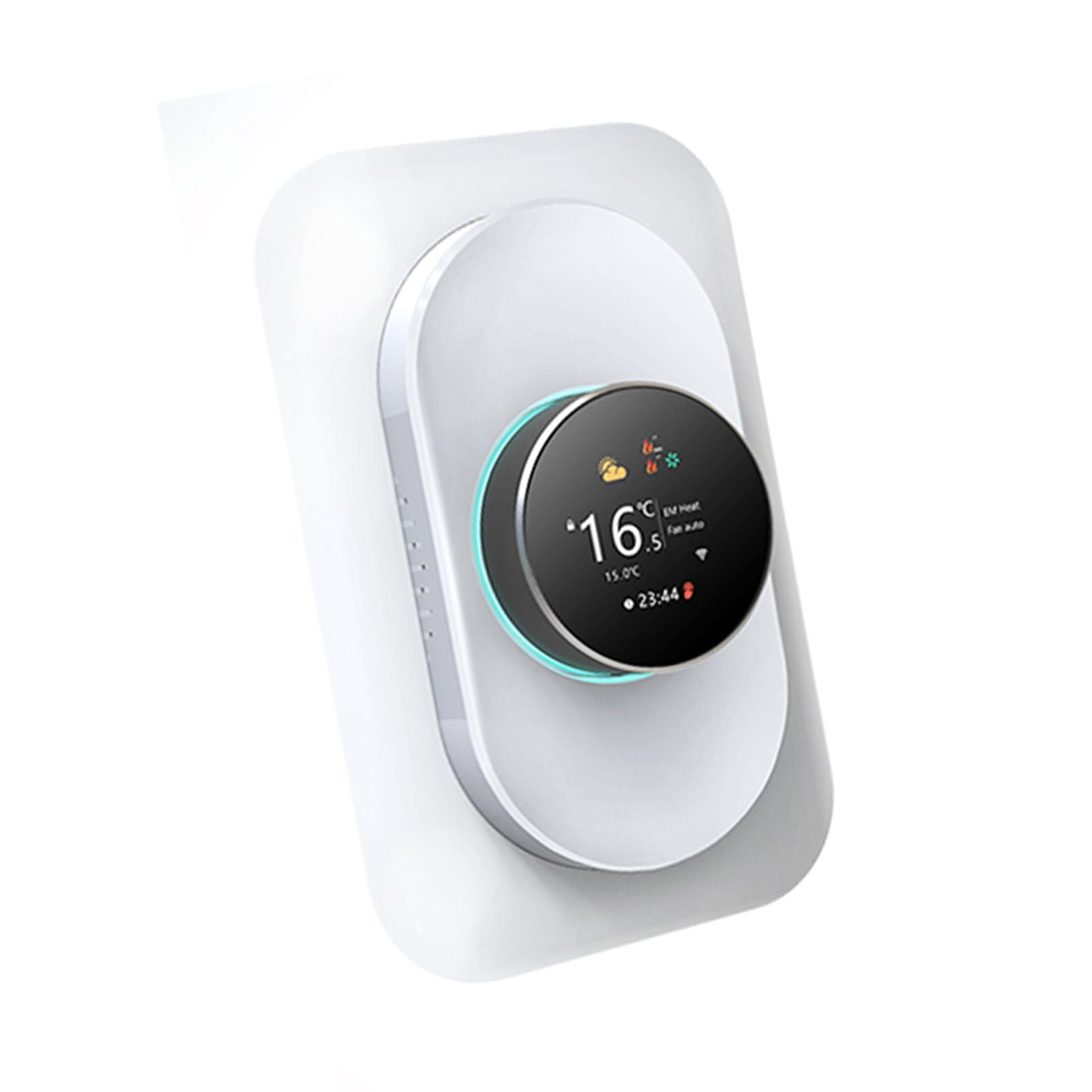 Termostat WiFi Inteligentny Programowalny Sterownik Pompy Ciepła ze Sterowaniem Głosowym i Wyświetlaczem LCD do Użytku Domowego