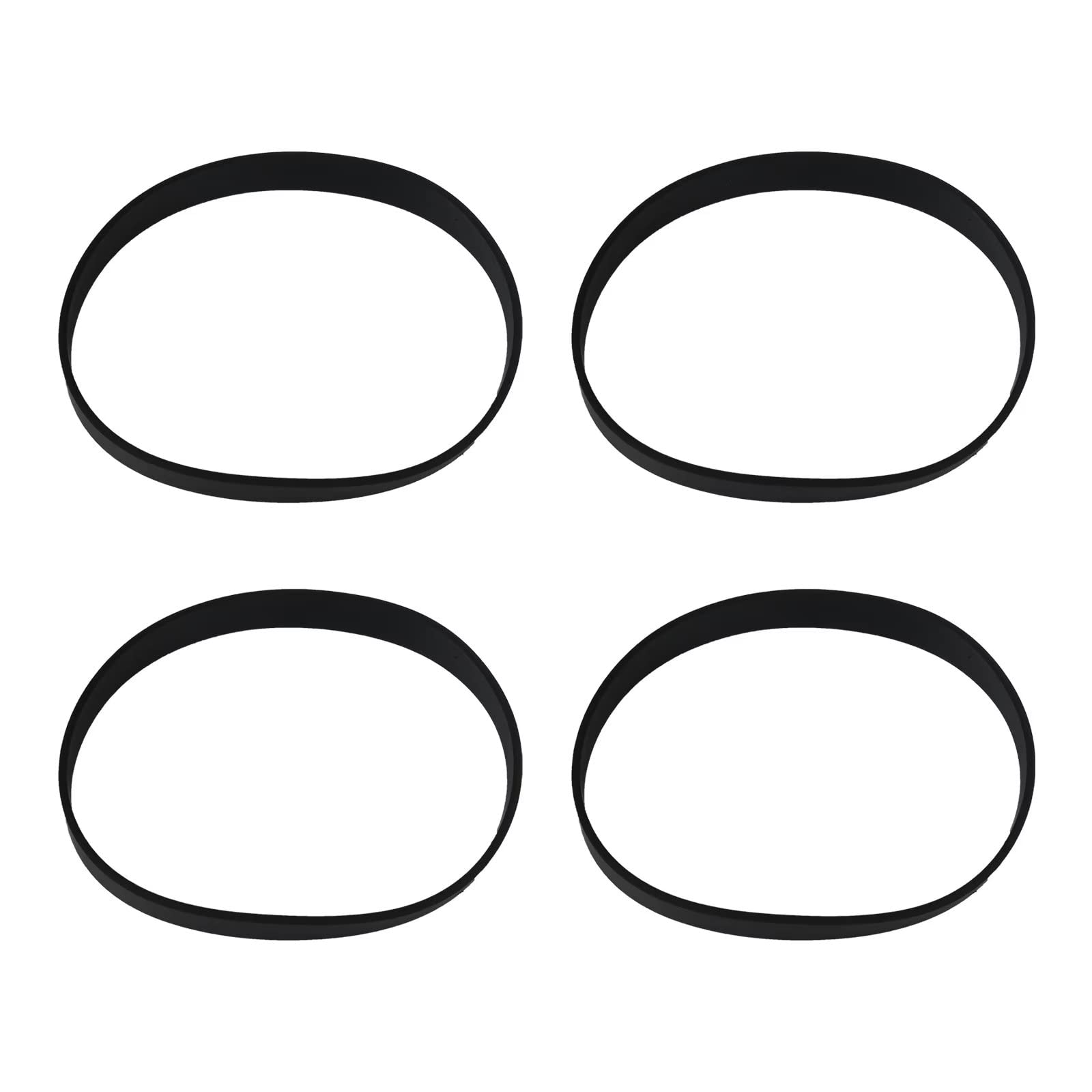Replacement Belt for Bissell Style 7/9/10/12/16 Part#3031120, 4 Pack Belts for CleanView Bagless Models 1831, 1831K, 1831R, 1834 & 1837