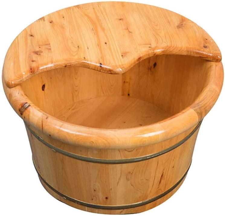 Spa de pies Katzowen de madera, madera sólida