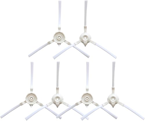 Accesorios para aspiradora, cepillo lateral, filtro HEPA, fregona. Compatible para Rowenta Explorer 20 40 50 RG7687RR7687WH (color  6 cepillos