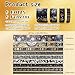 9 Rolls Mystic Gold Washi Tape Set,Gold Foil Vintage Black Pattern Decorative Tape,Butterfly Star Moon Decorative Masking Tapes for DIY Scrapbook Design Journaling Handbook Making Card Wrap Craft Gift
