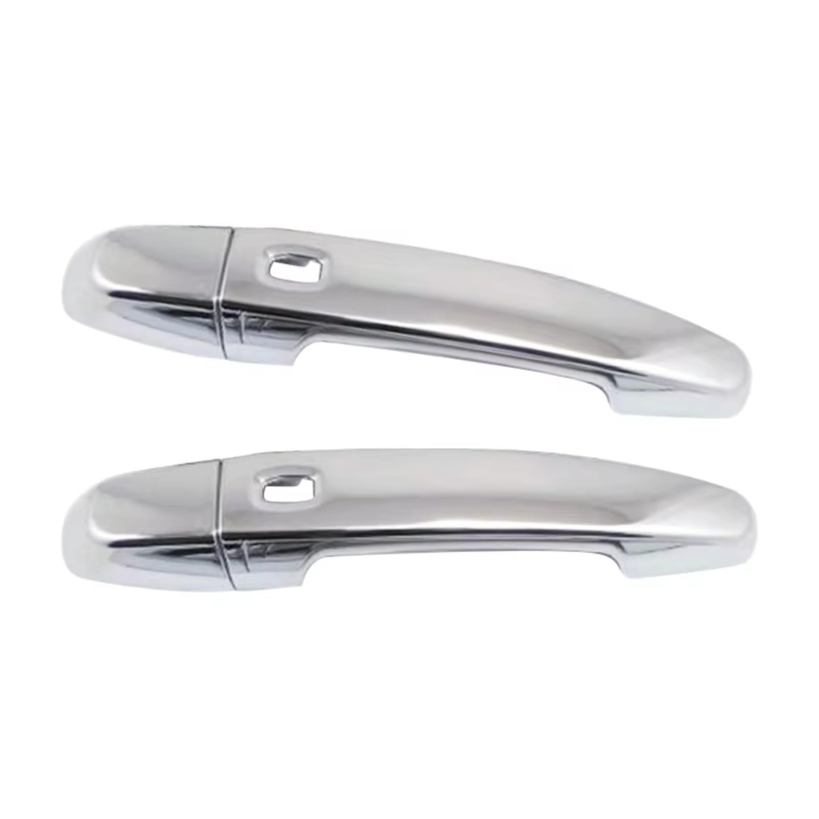 JJRFVBGT Door Handle Trim Compatible with Camaro 2016 2017 2018 2019 2020 Silver Front Cover Trim Decor Hole Car Exterior Door Handle Housing
