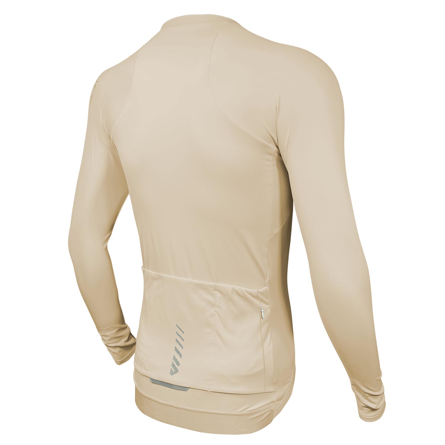 Wulibike Radtrikot Herren Langarm - Rennrad Trikot Herren Reißverschluss mit Taschen, Für Frühling und Herbst geeignet