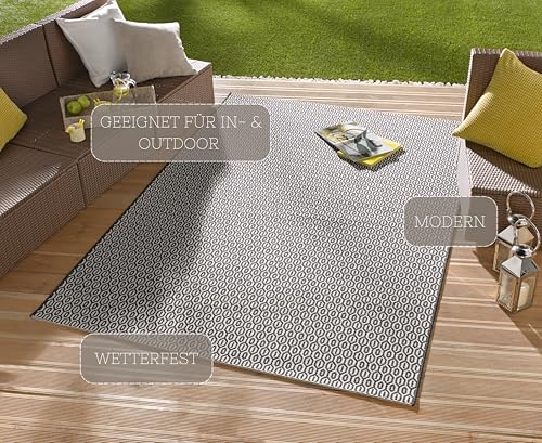 NORTHRUGS Indoor and Outdoor Rug Coin 80 x 150 cm - Image 4
