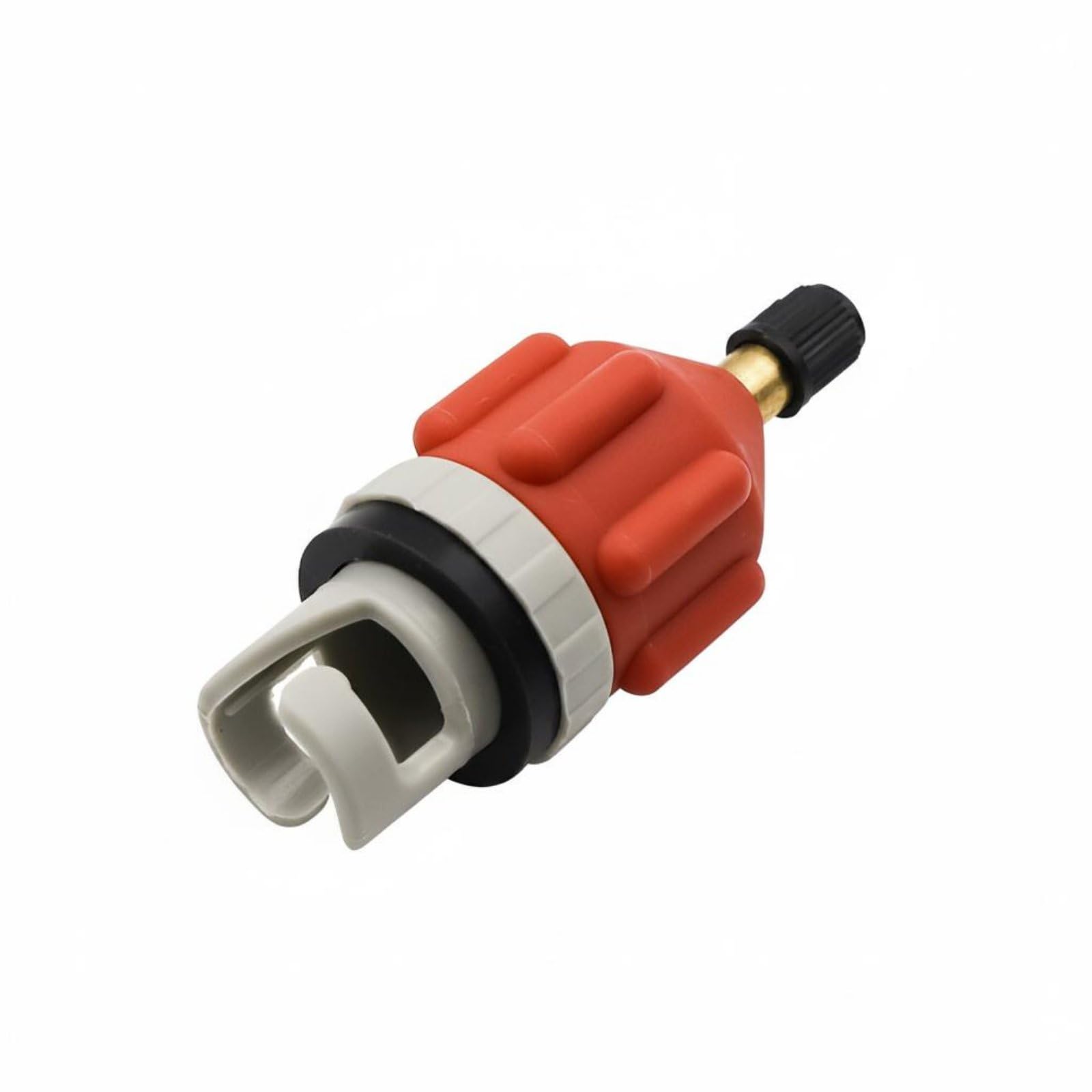 6 Pieces Multi-Purpose Inflatable Boat Valve Adapter Wear-Resistant Air Pump Valve Adapter Easy to Use Tire Pump Connector Portable for Car, Org Air Valve-picture-10