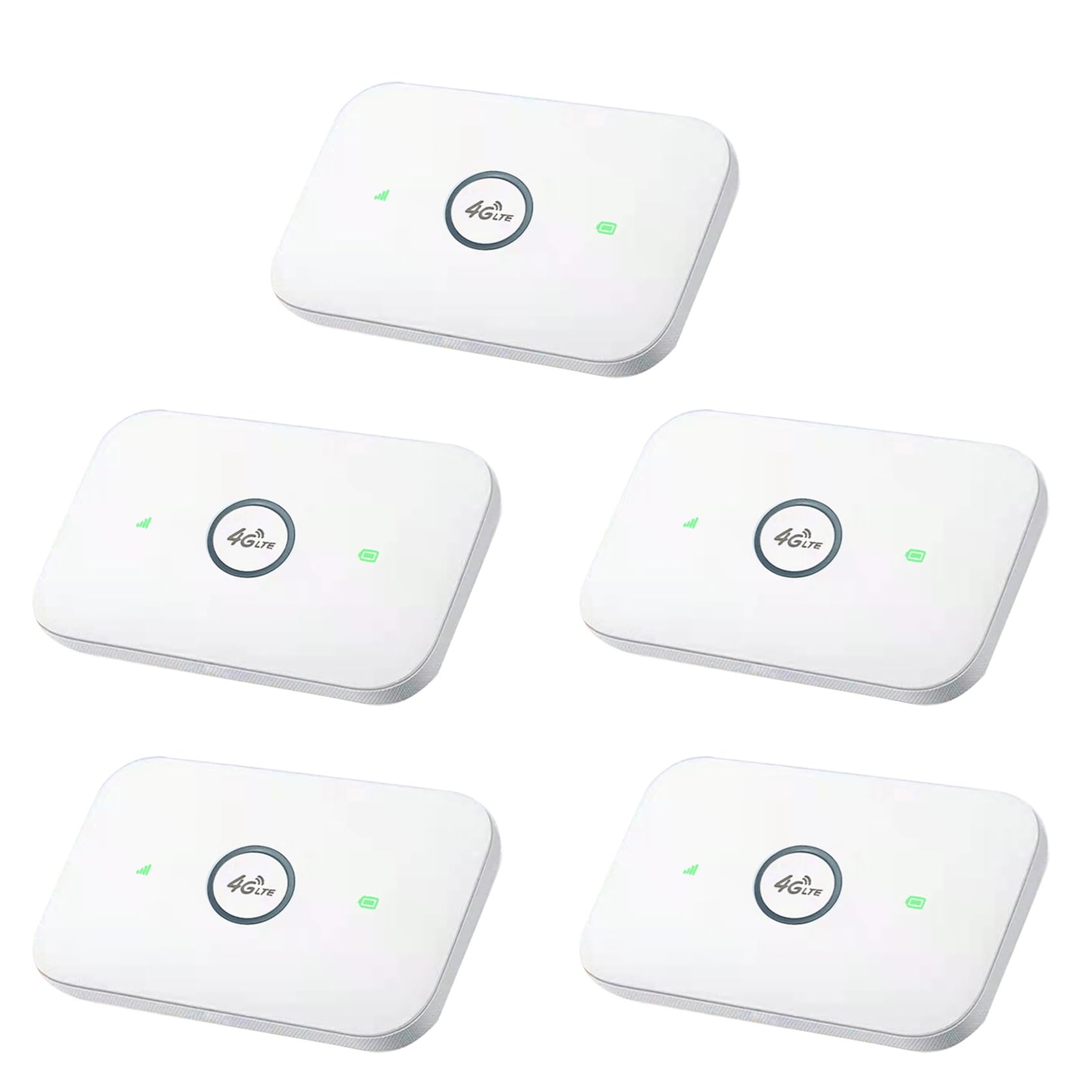 5X Router WiFi Tascabile MiFi 4G Modem WiFi 150 Mbps Car Mobile WiFi Hotspot Wireless con Slot per Scheda SIM Wireless MiFi